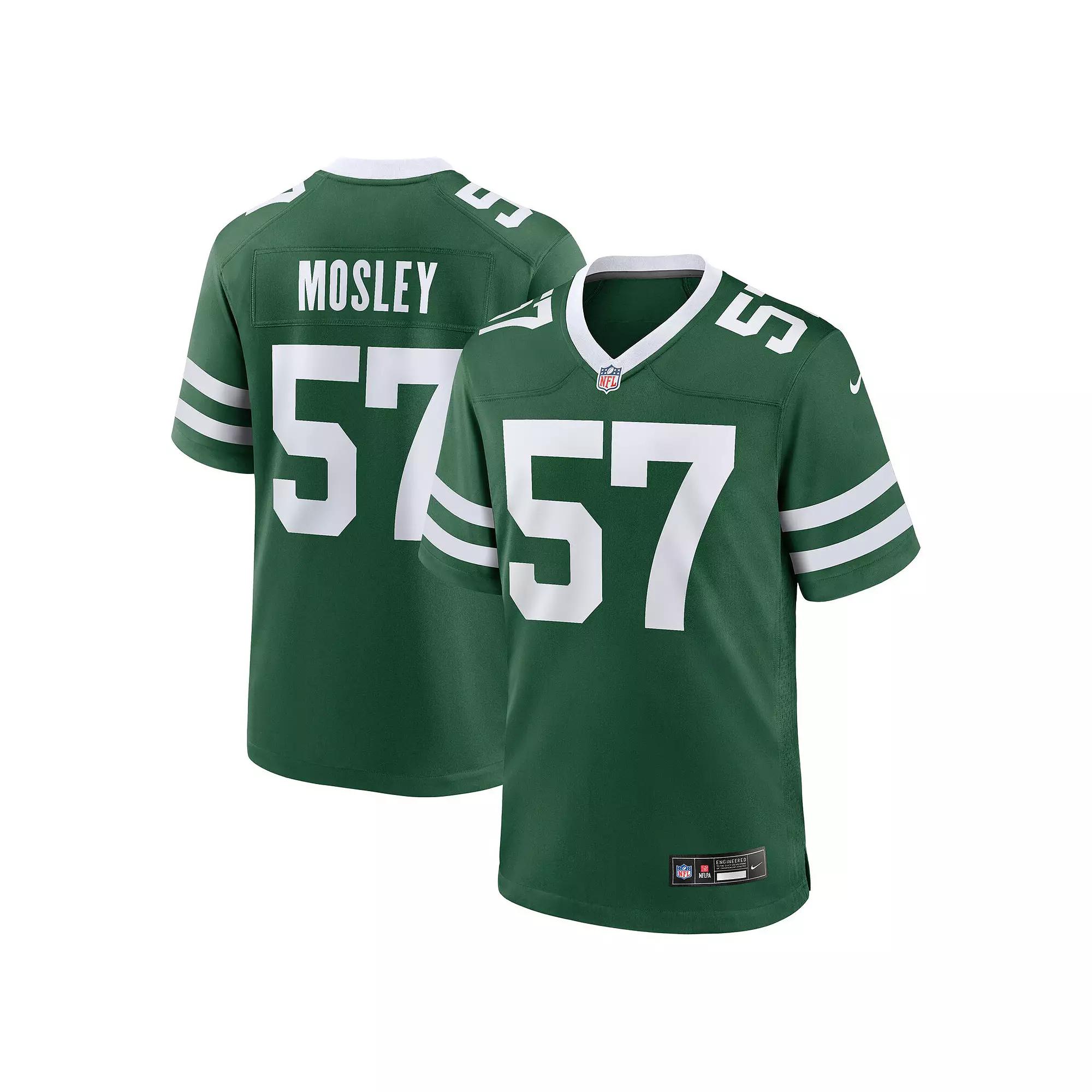 Men's Nike C.J. Mosley Legacy Green New York Jets Team Game Jersey,  Product Image