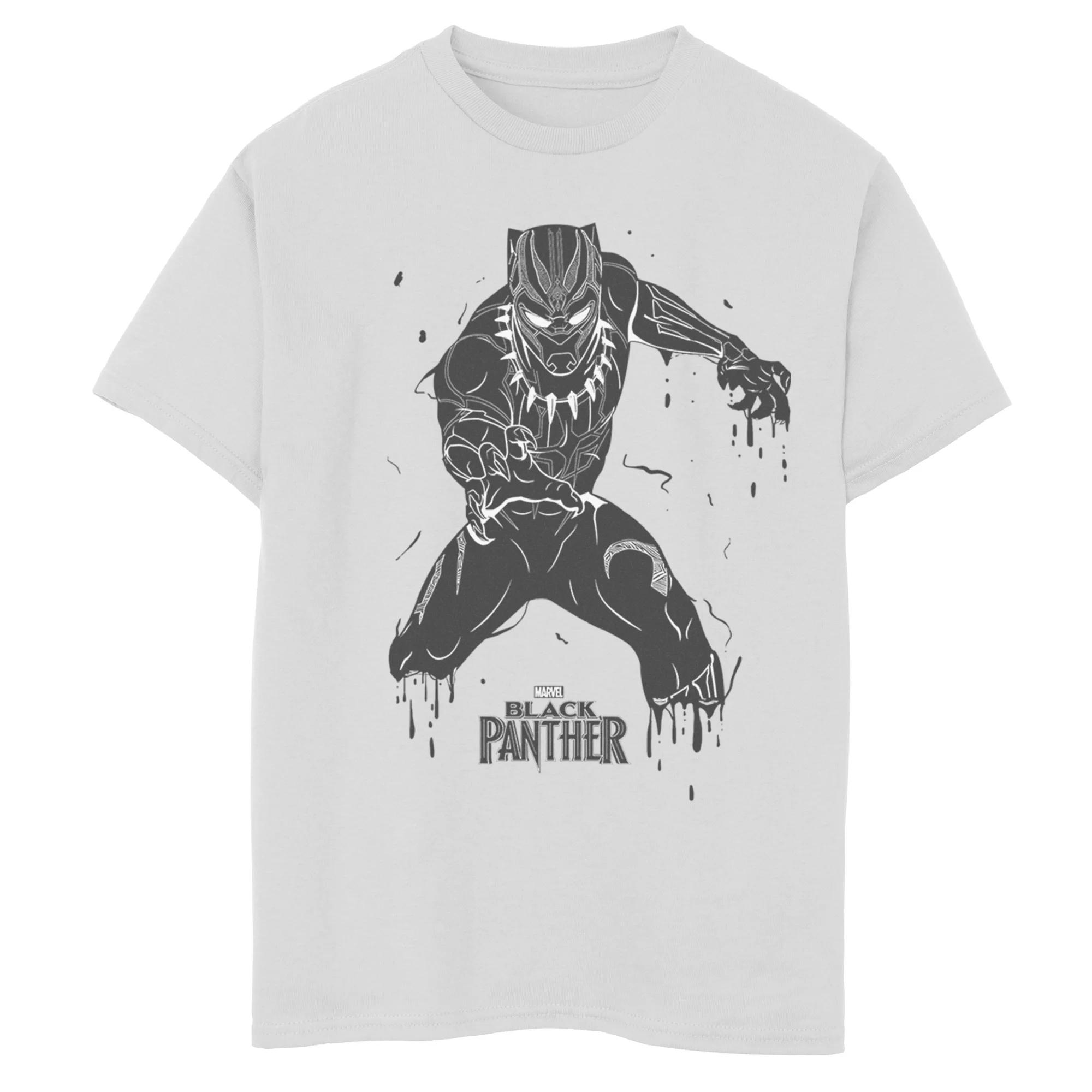 Boys 6-20 Marvel Black Panther Splattered Graphic Tee, Boy's,  Product Image