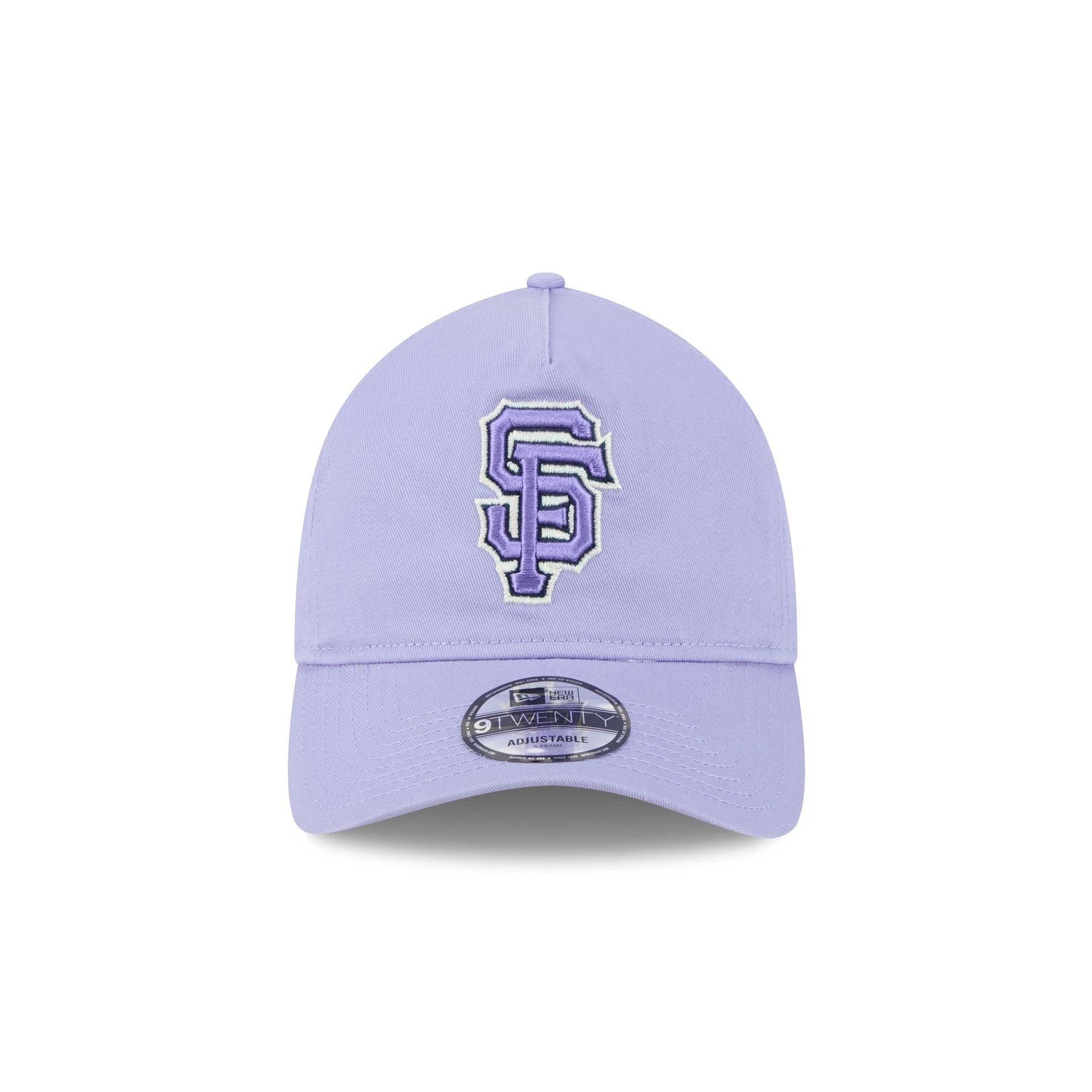 San Francisco Giants Lavender 9TWENTY A-Frame Adjustable Hat Male Product Image