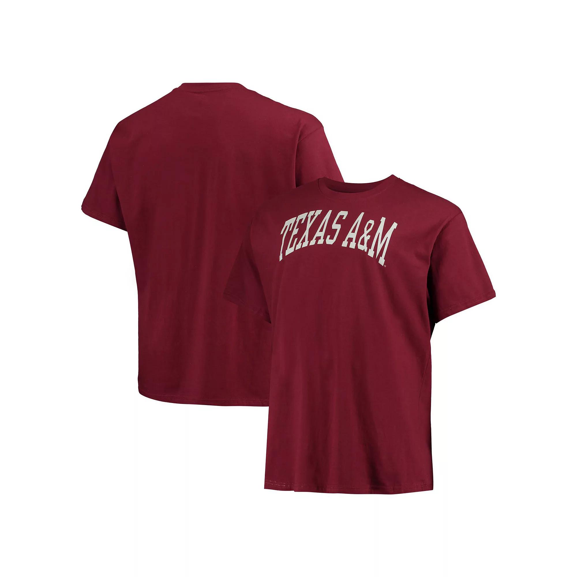 Men's Champion Maroon Texas A&M Aggies Big & Tall Arch Team Logo T-Shirt, Size: XLT, Red Product Image