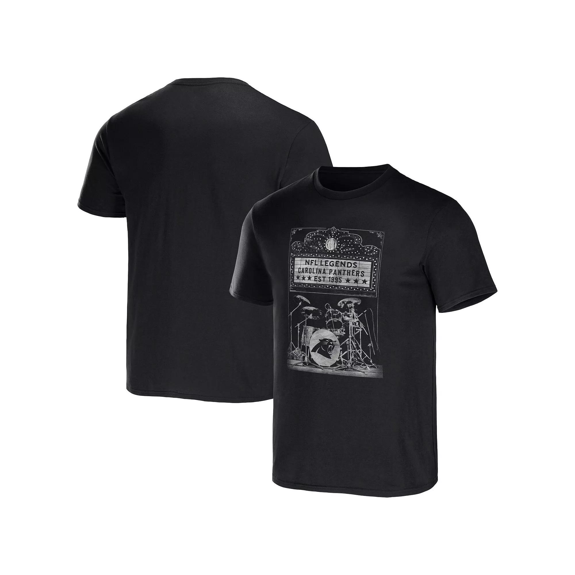 Men's NFL x Darius Rucker Collection by Fanatics Black Jacksonville Jaguars Band T-Shirt,  Product Image