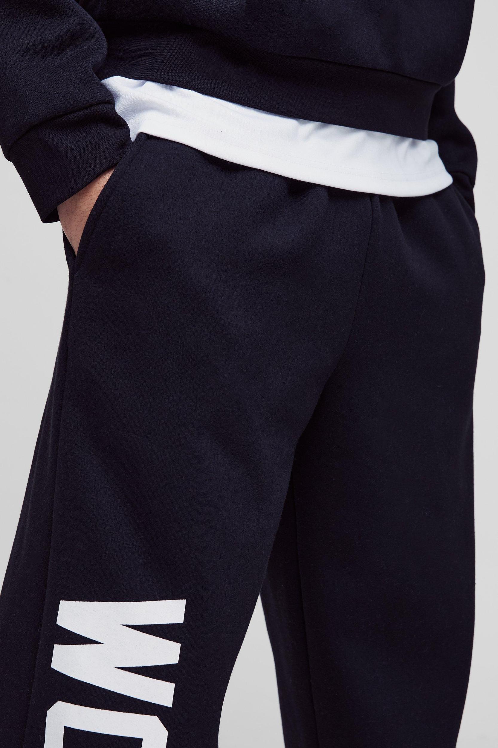 Wide Leg Worldwide Print Sweatpants | boohooMAN USA Product Image