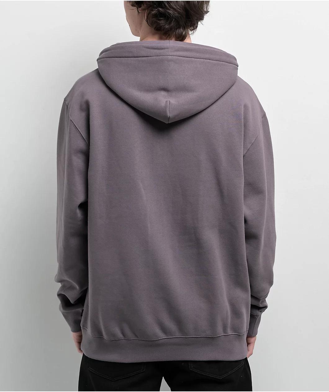 HUF Gamma Light Plum Hoodie Product Image