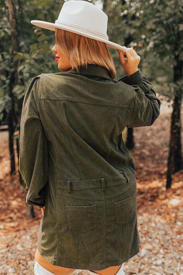 Cinnamon Lane Corduroy Mini Dress Curves Product Image