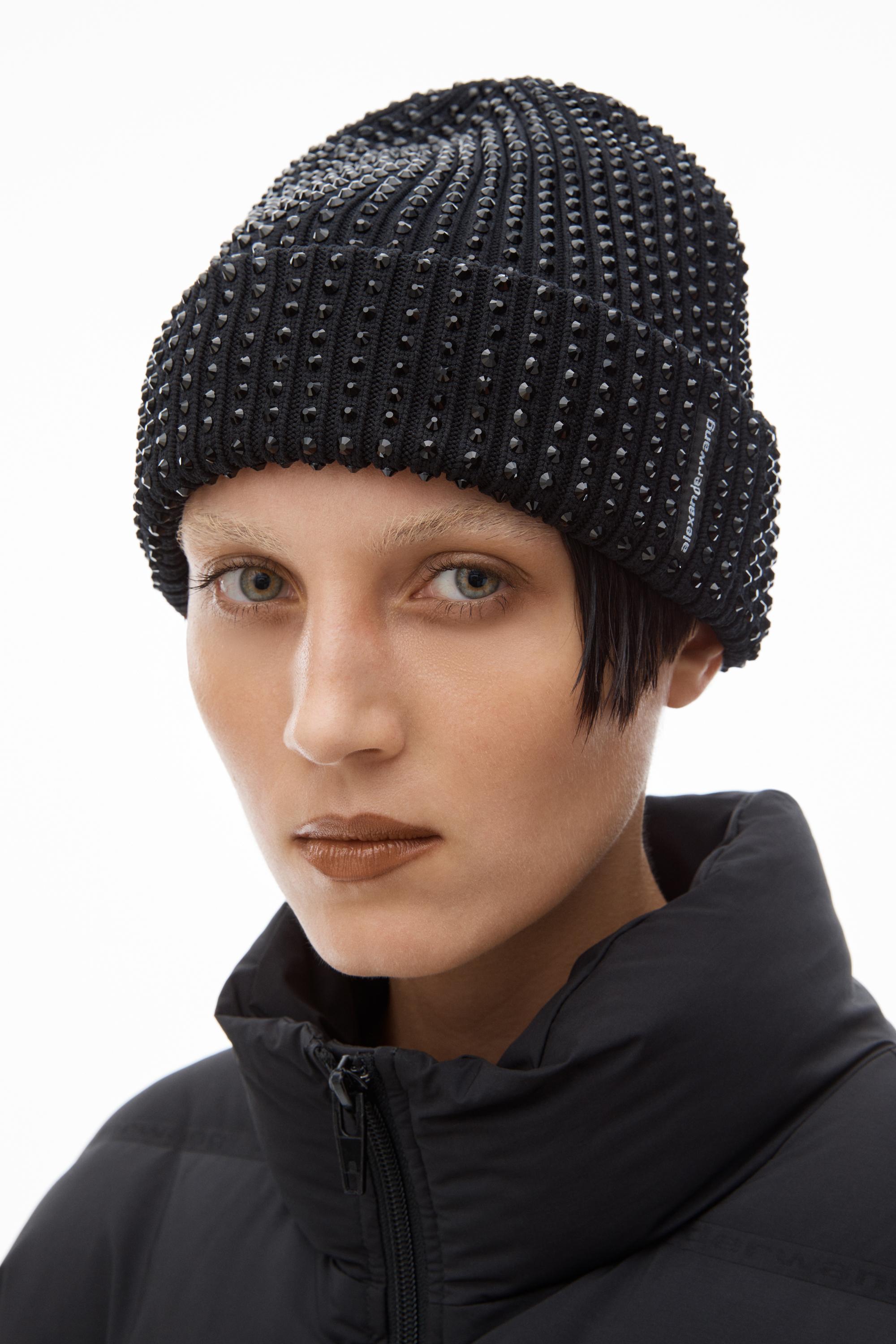 Crystal Hotfix Logo Beanie Product Image