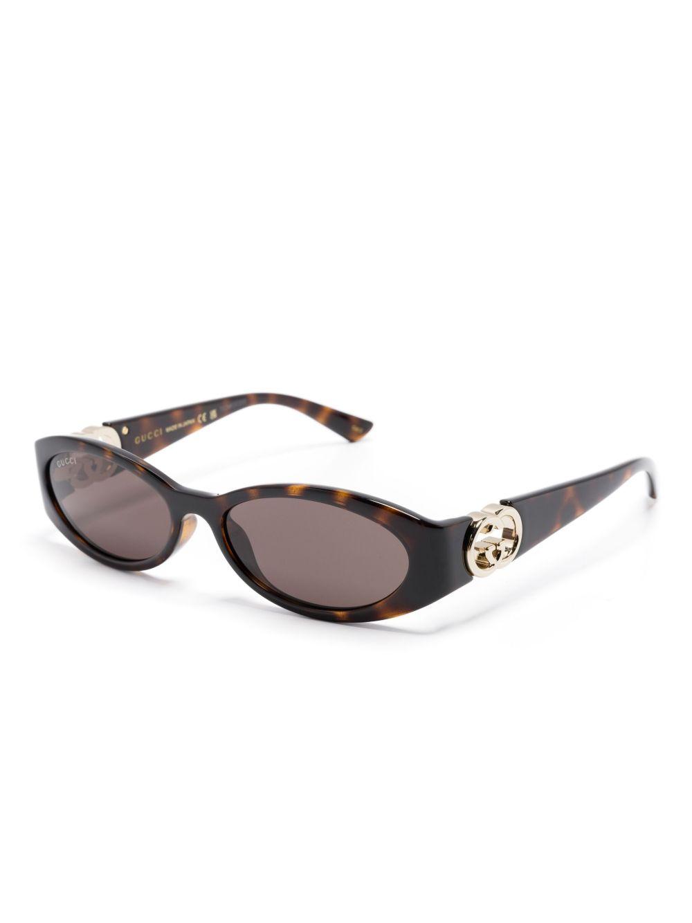 oval-frame sunglasses Product Image