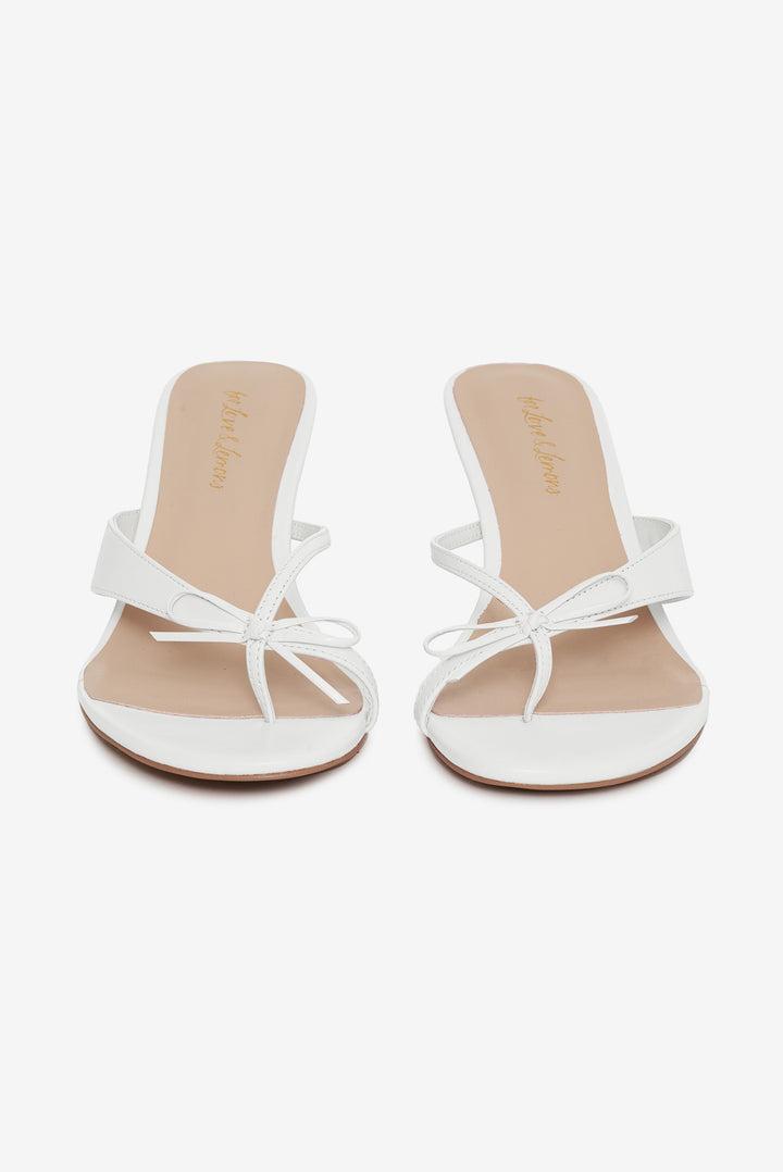 Elea Heel — White Product Image