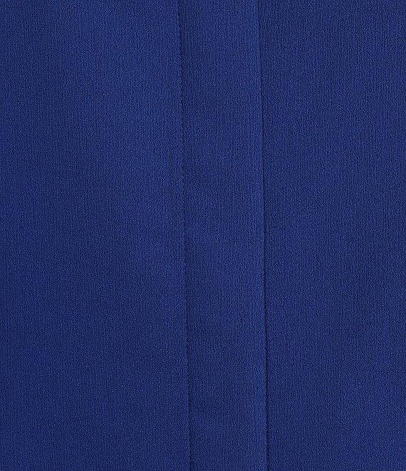 Investments Dolman Long Sleeve Button Front Point Collar Blouse Product Image