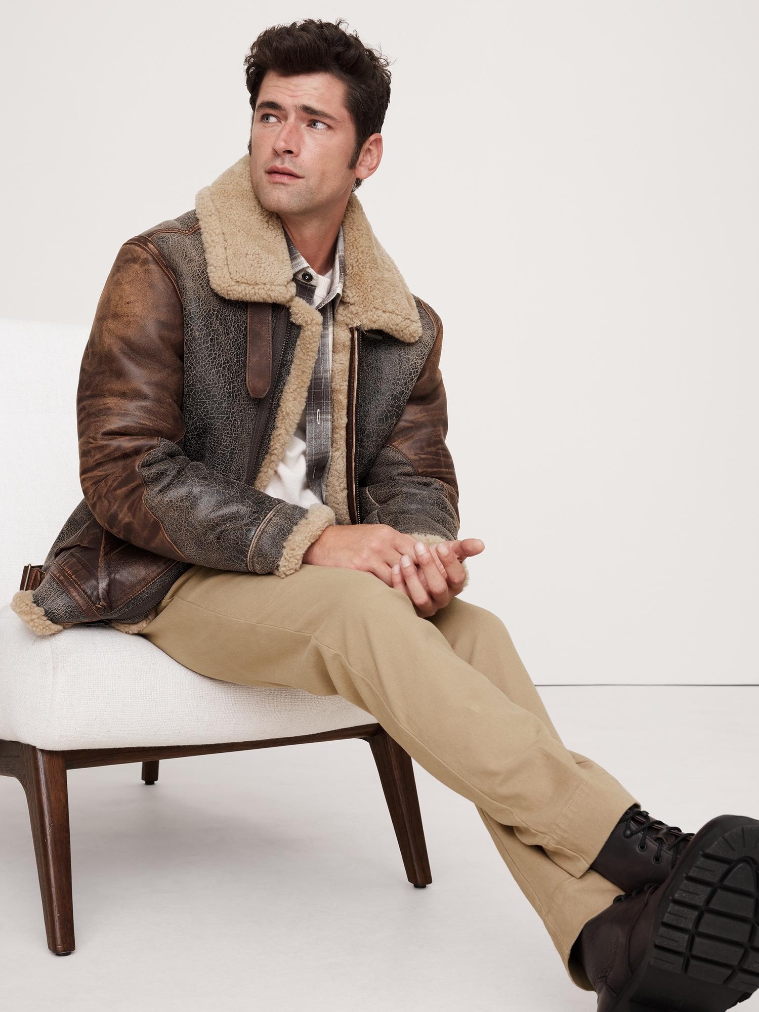 Slim Brushed Stretch Chino Product Image