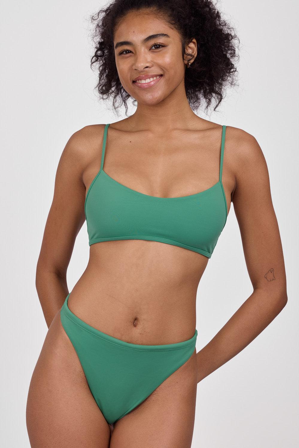 Ava Bikini Bottom - Kale Female Product Image