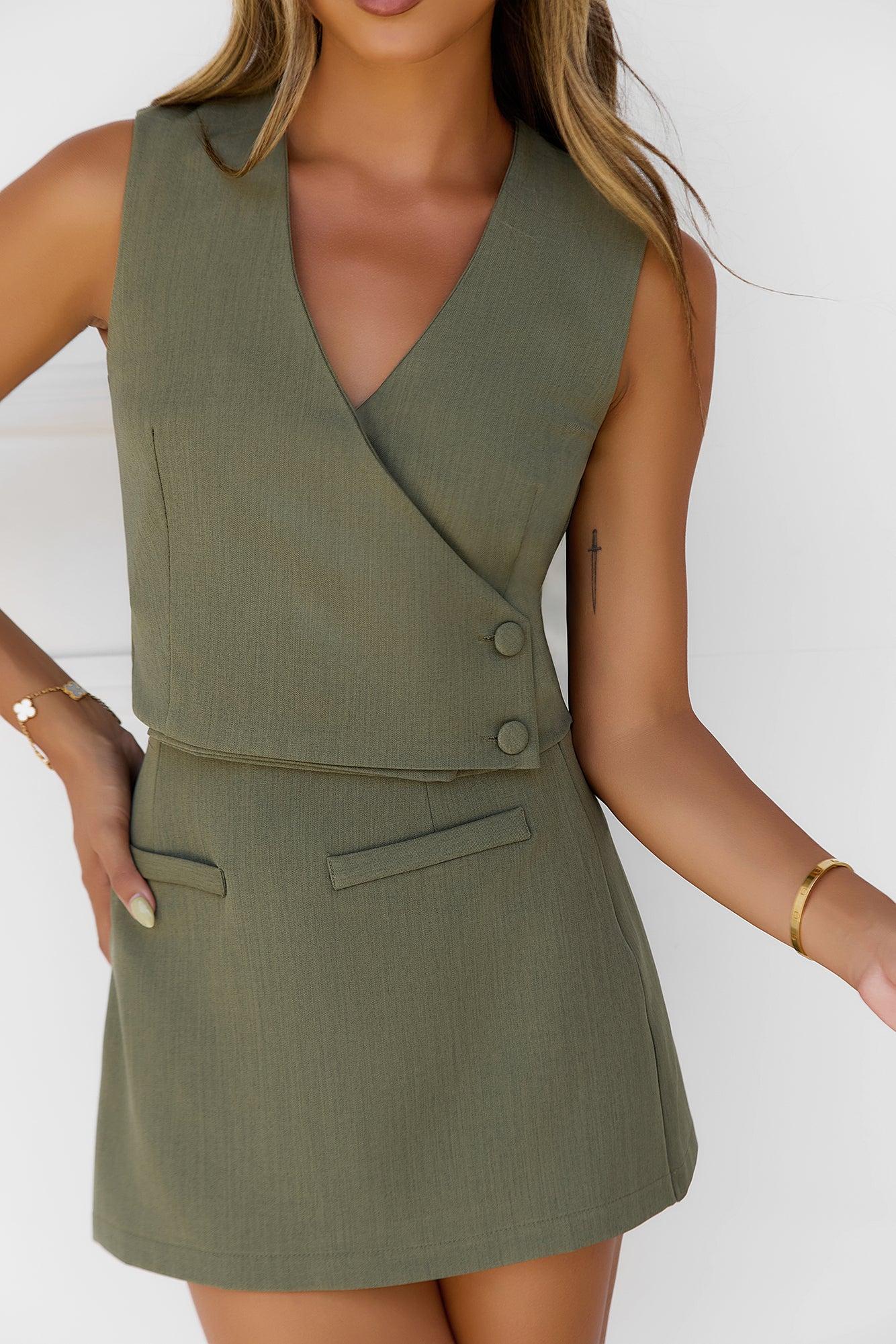 Selestia Skort Khaki Product Image