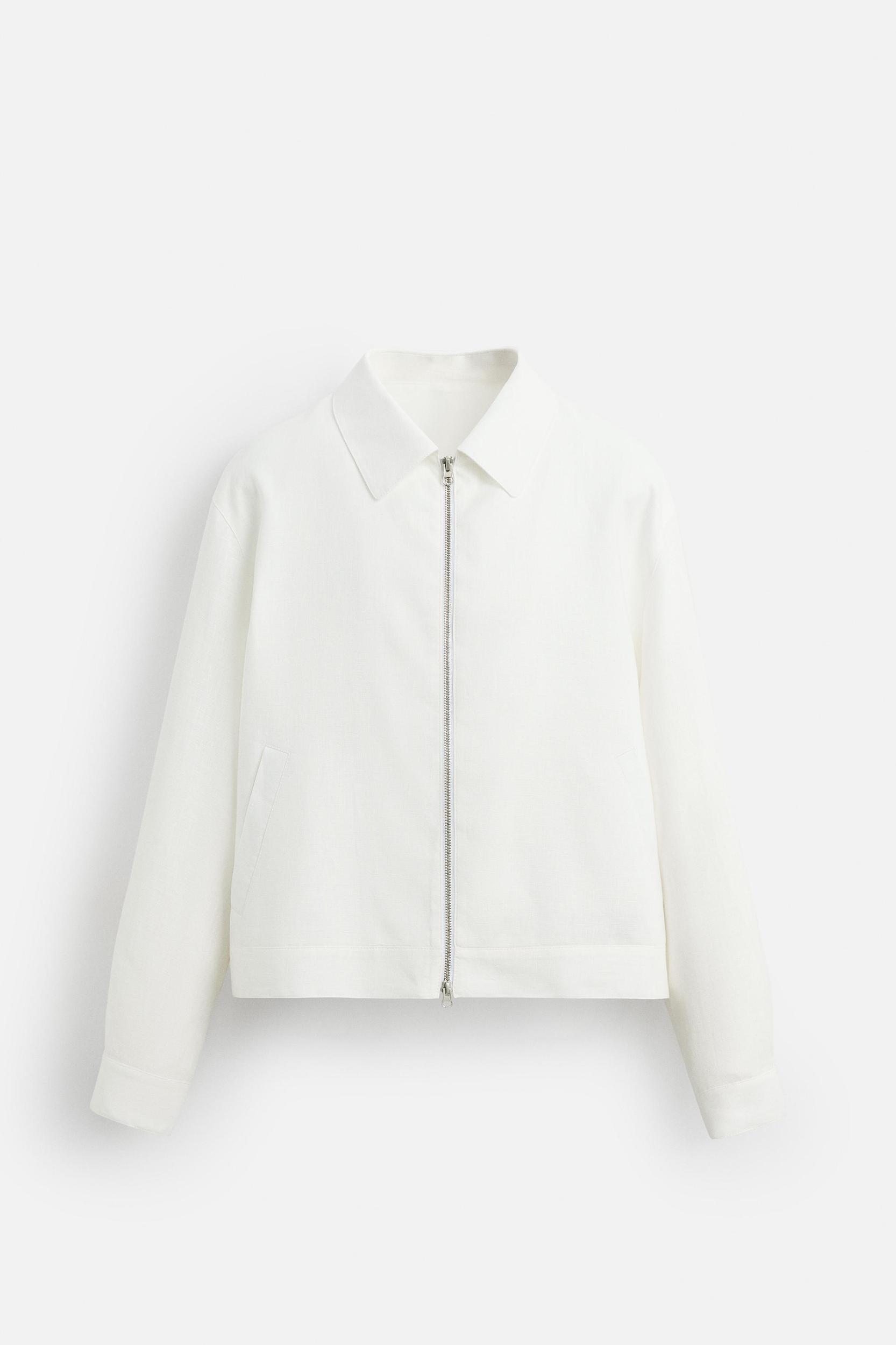 100% LINEN JACKET Product Image