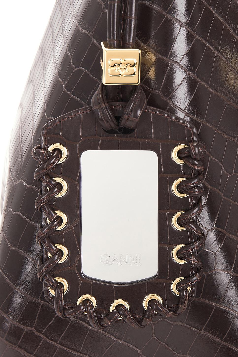 Ganni Bou Hobo XXL Croco Bag Ganni Product Image
