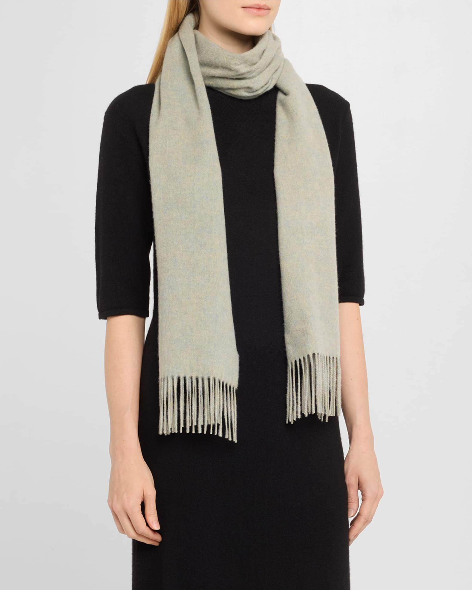 Fringe Cashmere Scarf Product Image