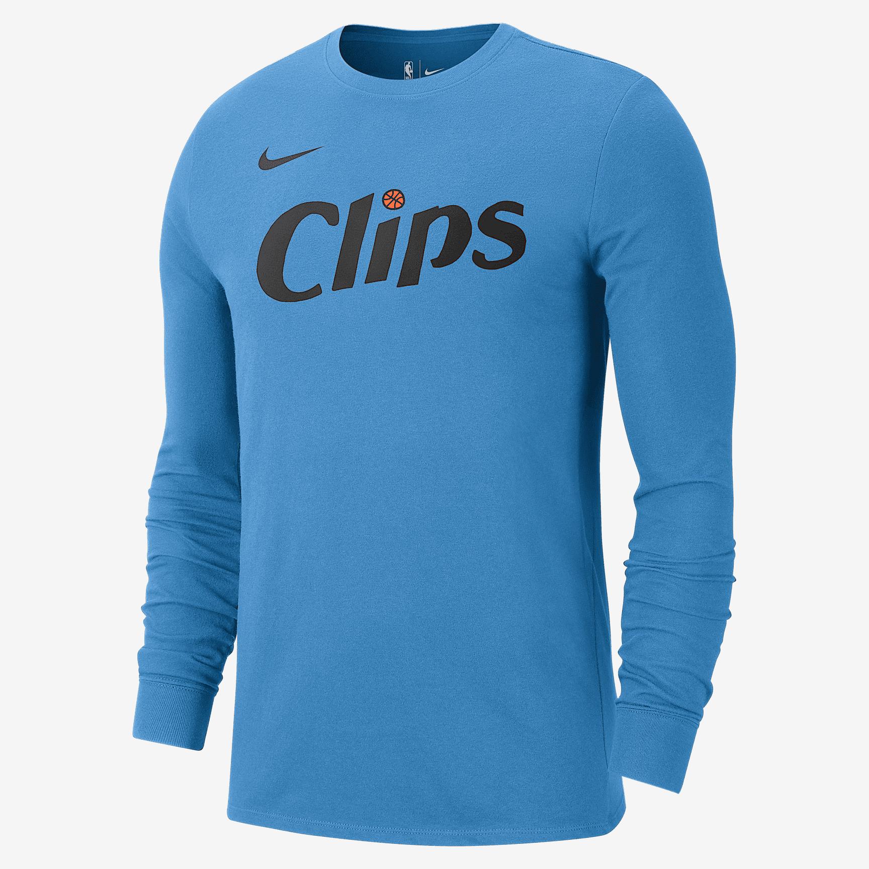 LA Clippers Essential City Edition Men's Nike NBA Long-Sleeve T-Shirt Product Image