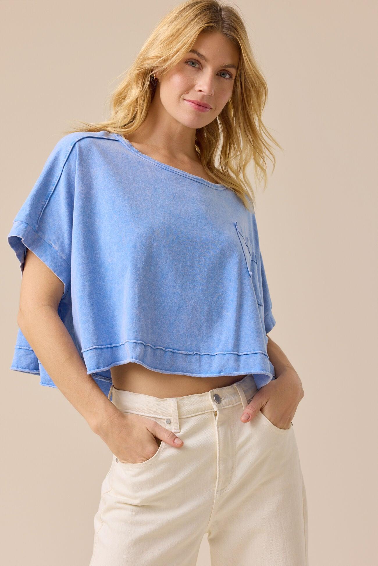 Aurora Pocket Boxy Tee Product Image
