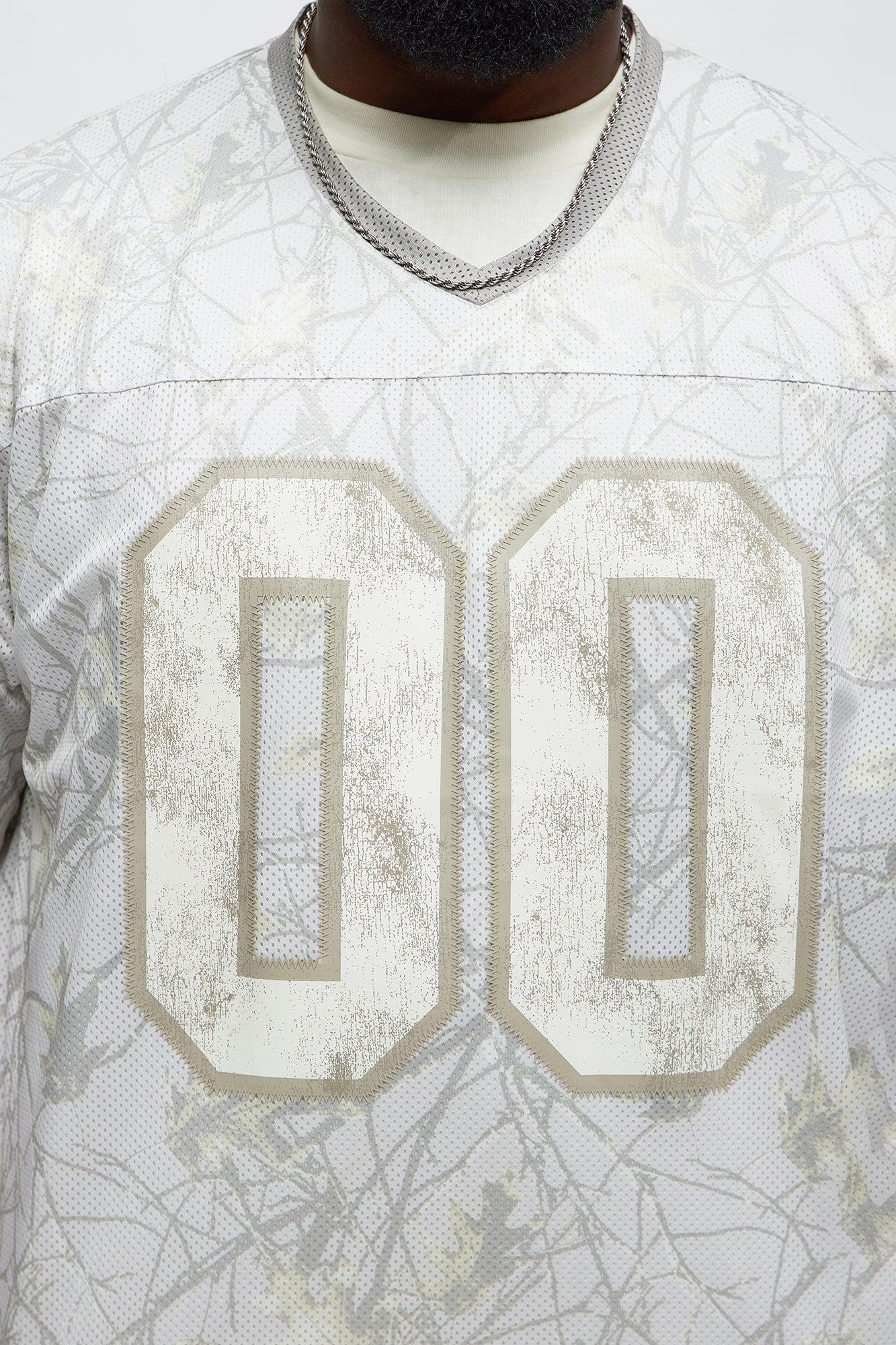 Short Sleeve Camo Jersey - Cream Male Product Image