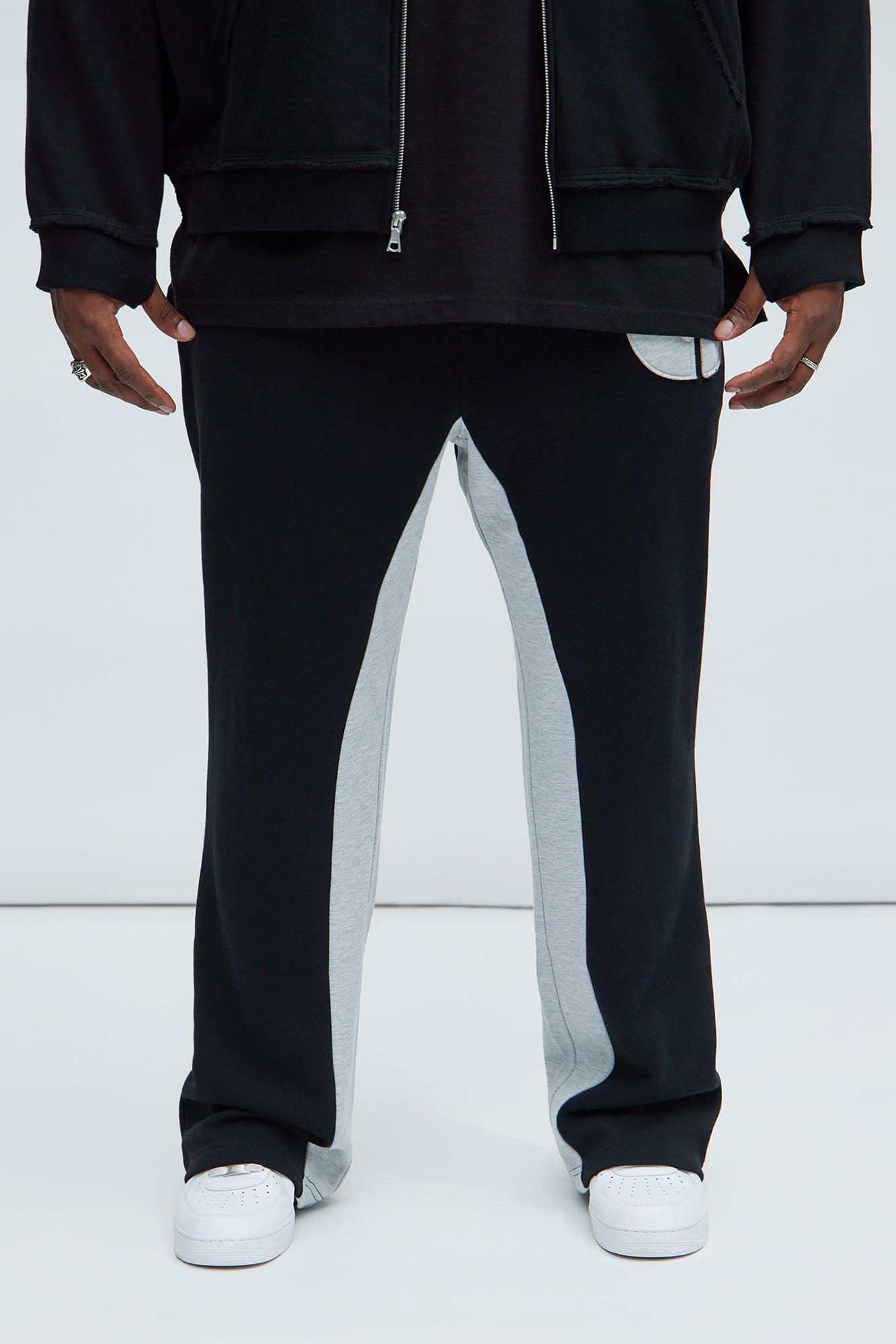 Tyson Number 3 Skinny Flare Sweatpants - Black/combo Product Image