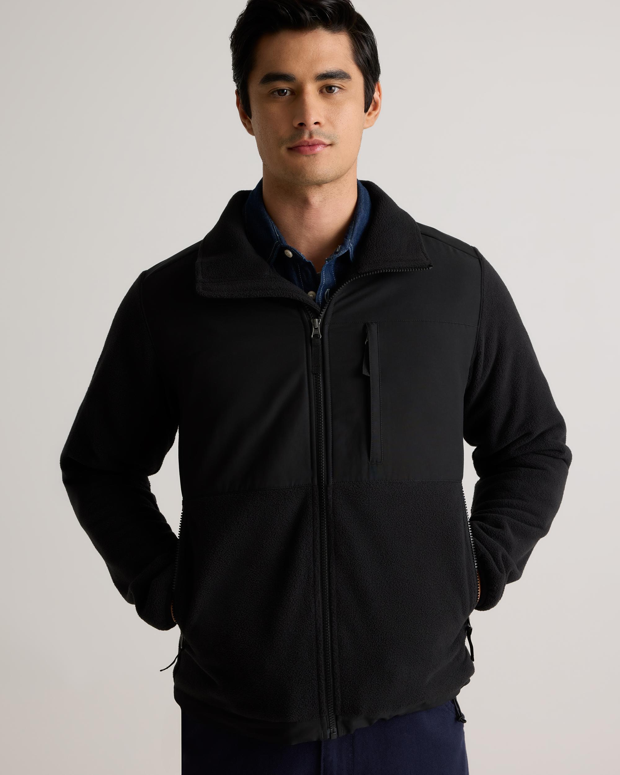 Quince | Men's Polar Fleece Full-Zip Jacket Recycled Polyester Product Image