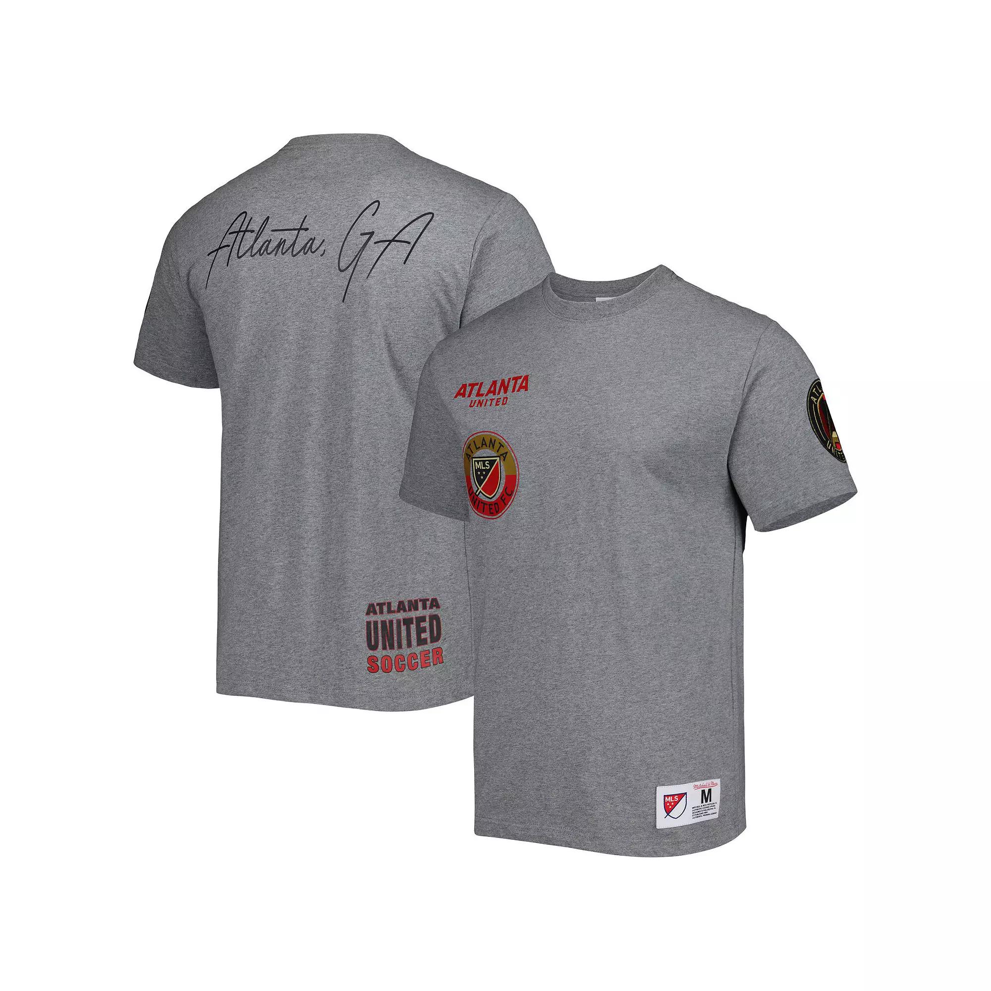 Men Mitchell & Ness Gray Atlanta United FC City Tee, Men's,  Product Image