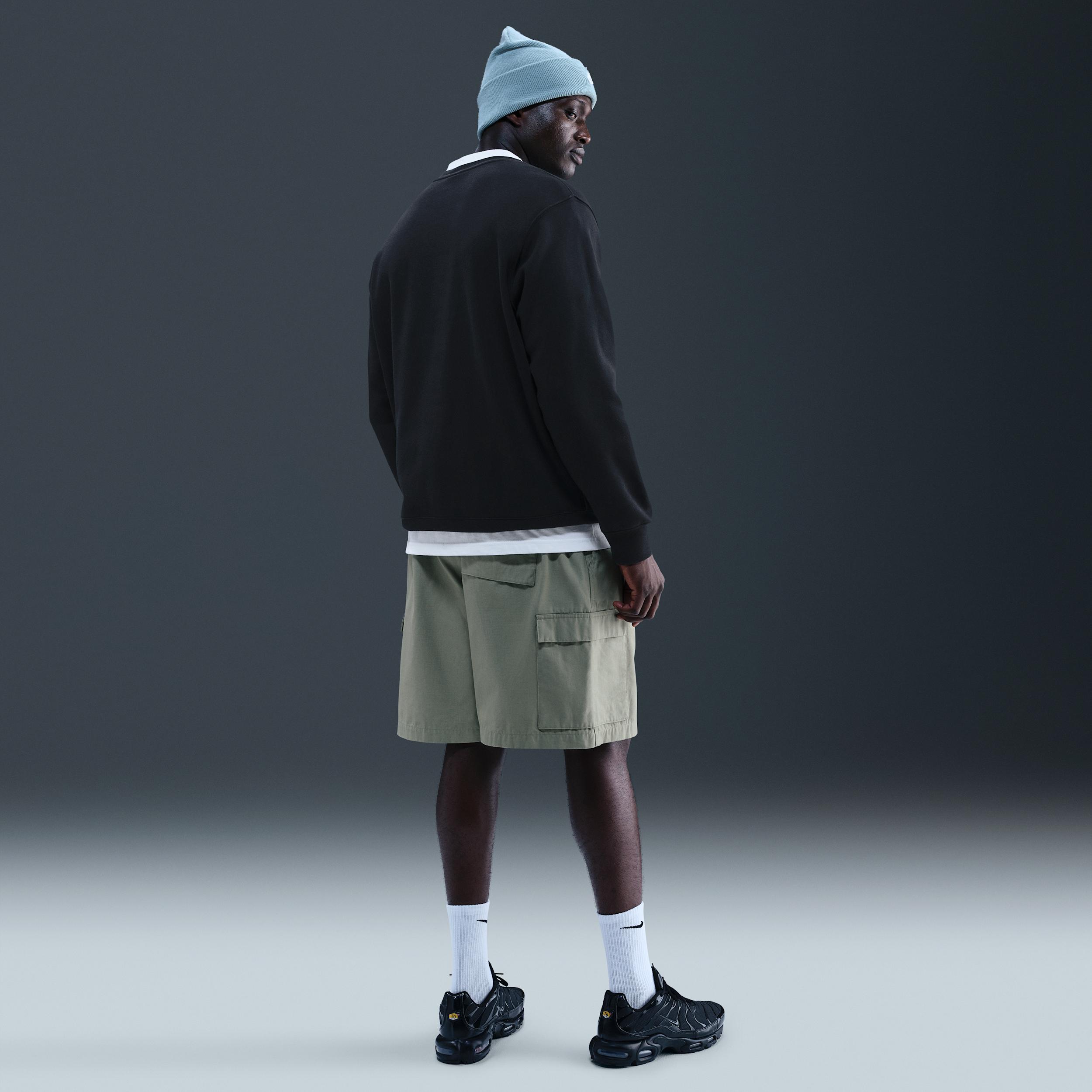 Nike Mens Club Fleece Crew | FN3886-010 Product Image