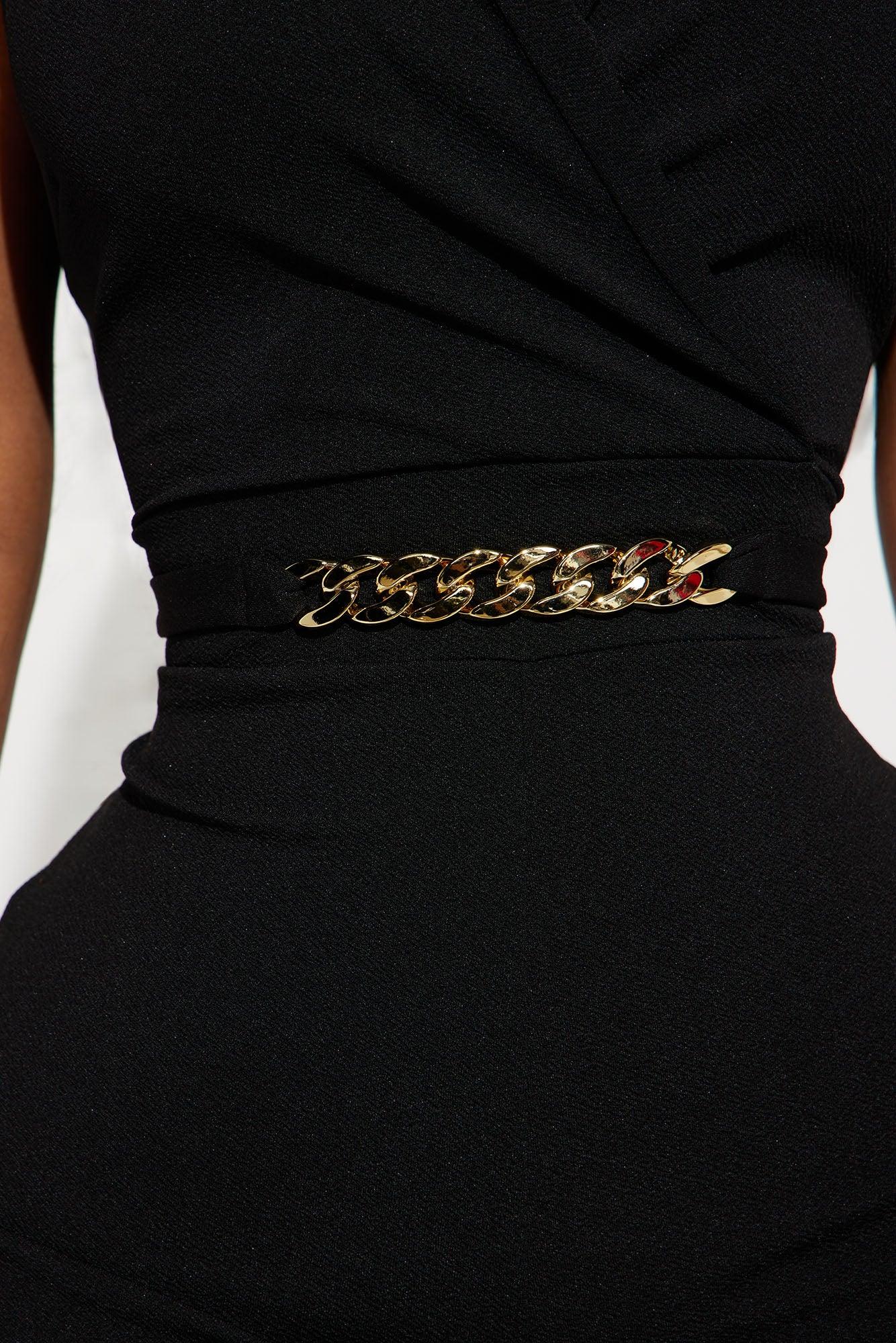 Chained To Your Love Jumpsuit - Black Product Image