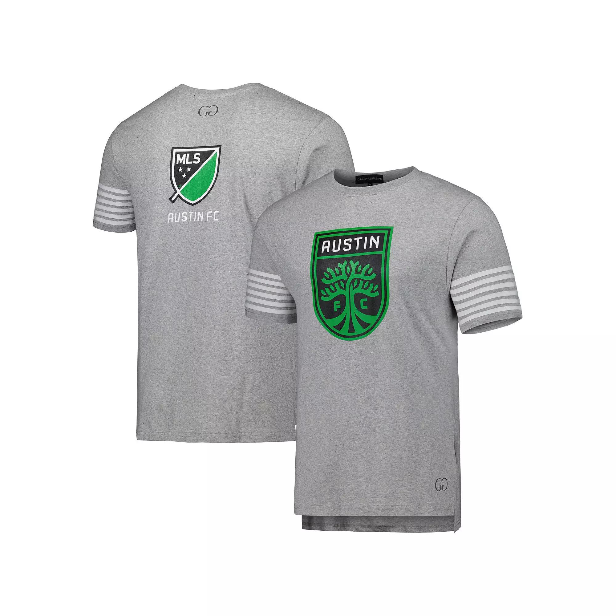 Men's Grungy Gentleman Gray Austin FC T-Shirt, Size: Small, Afc Grey Product Image