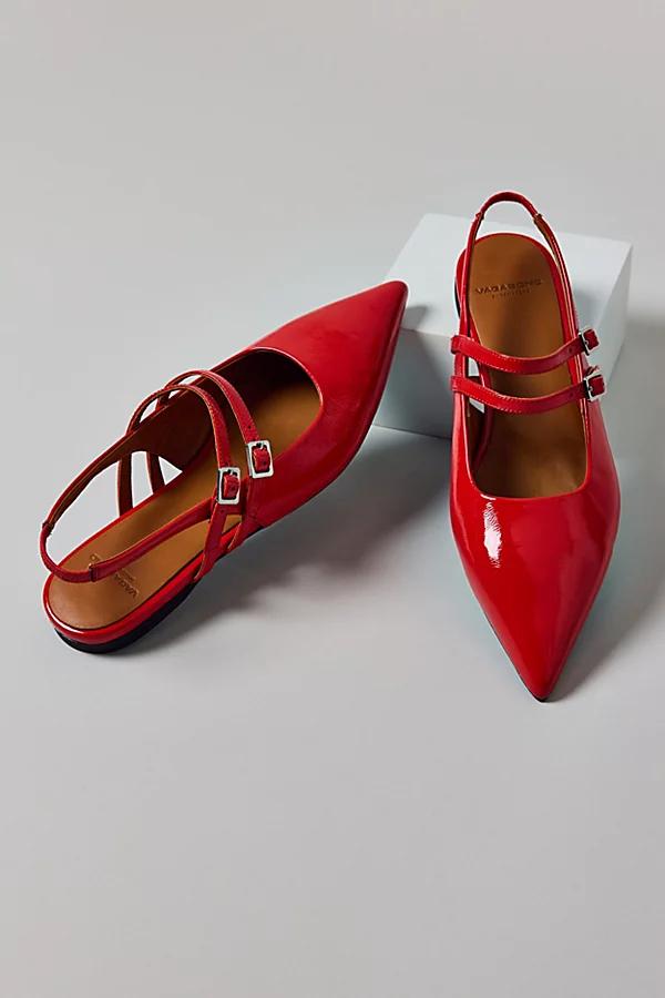 Vagabond Shoemakers Hermine Patent Leather Slingback Flat Womens at Urban Outfitters Product Image