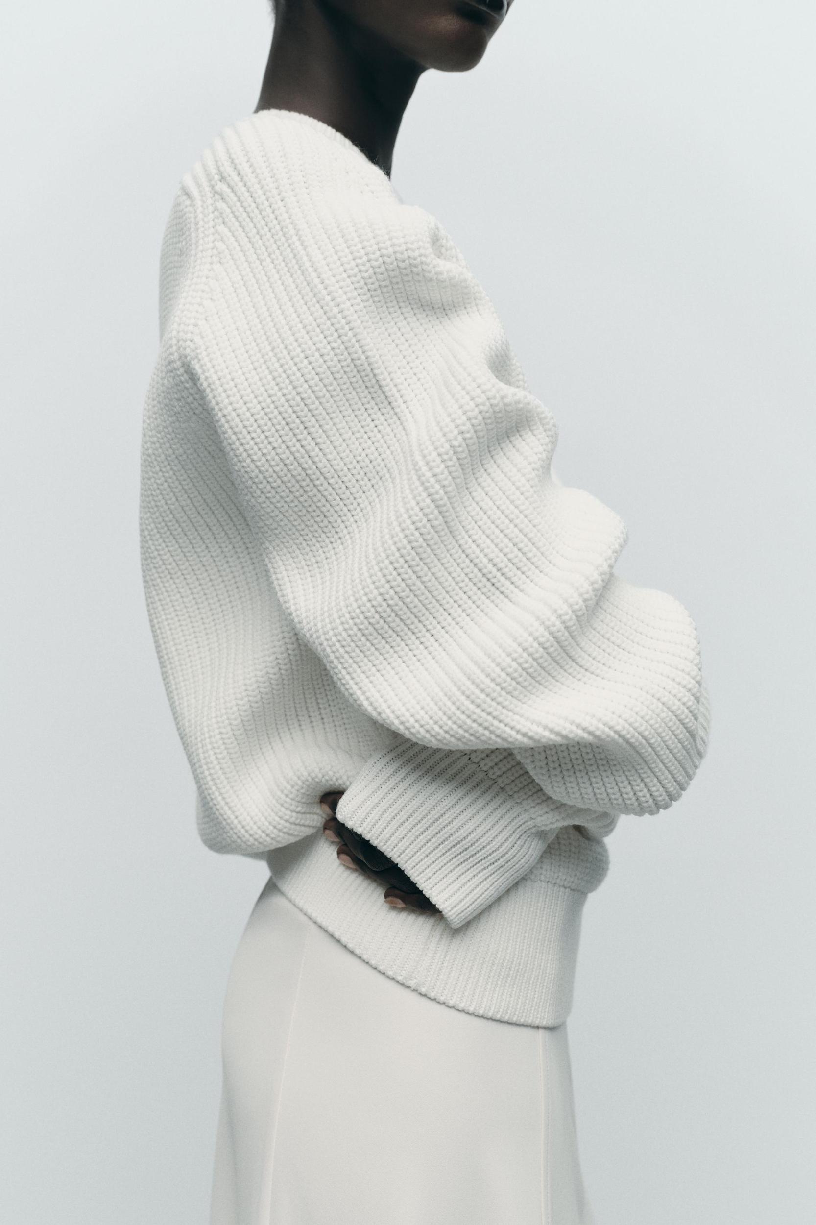 PURL KNIT SWEATER Product Image