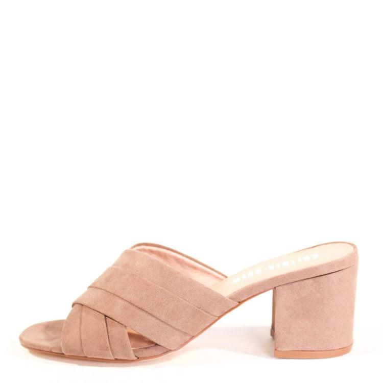 Monica Suede Mules Product Image