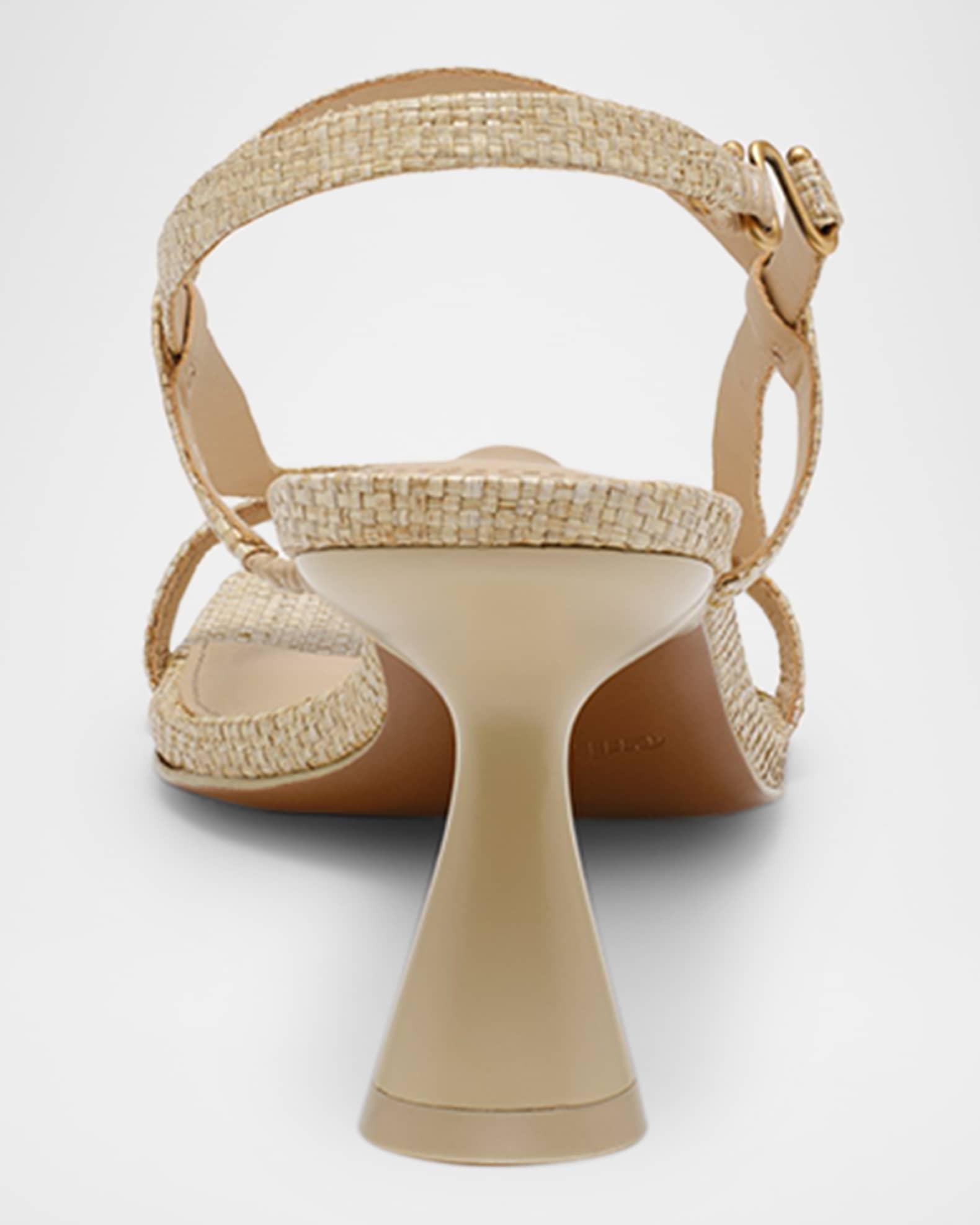 Reina Raffia Sandals Product Image