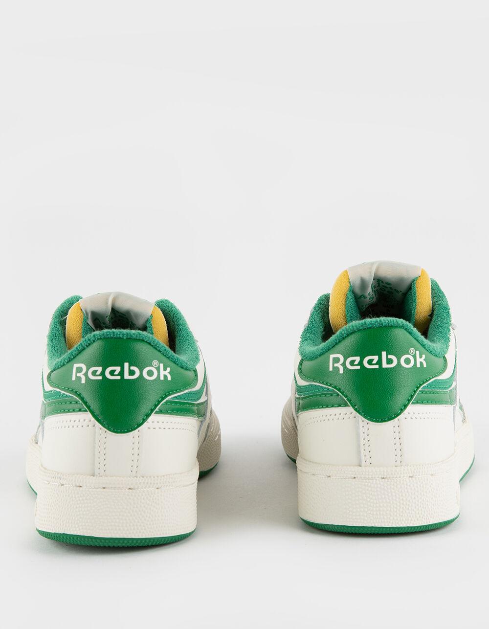 REEBOK Club C Revenge Vintage Mens Shoes - WHT/GREEN Product Image