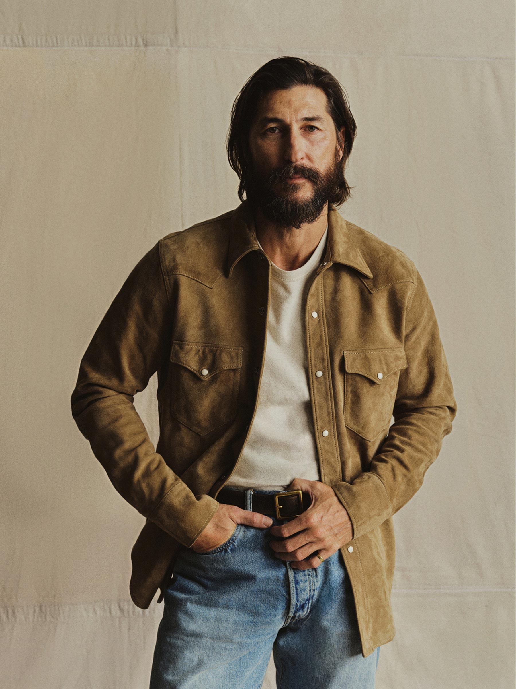 Tumbleweed Panhandler Suede Western Shirt Product Image