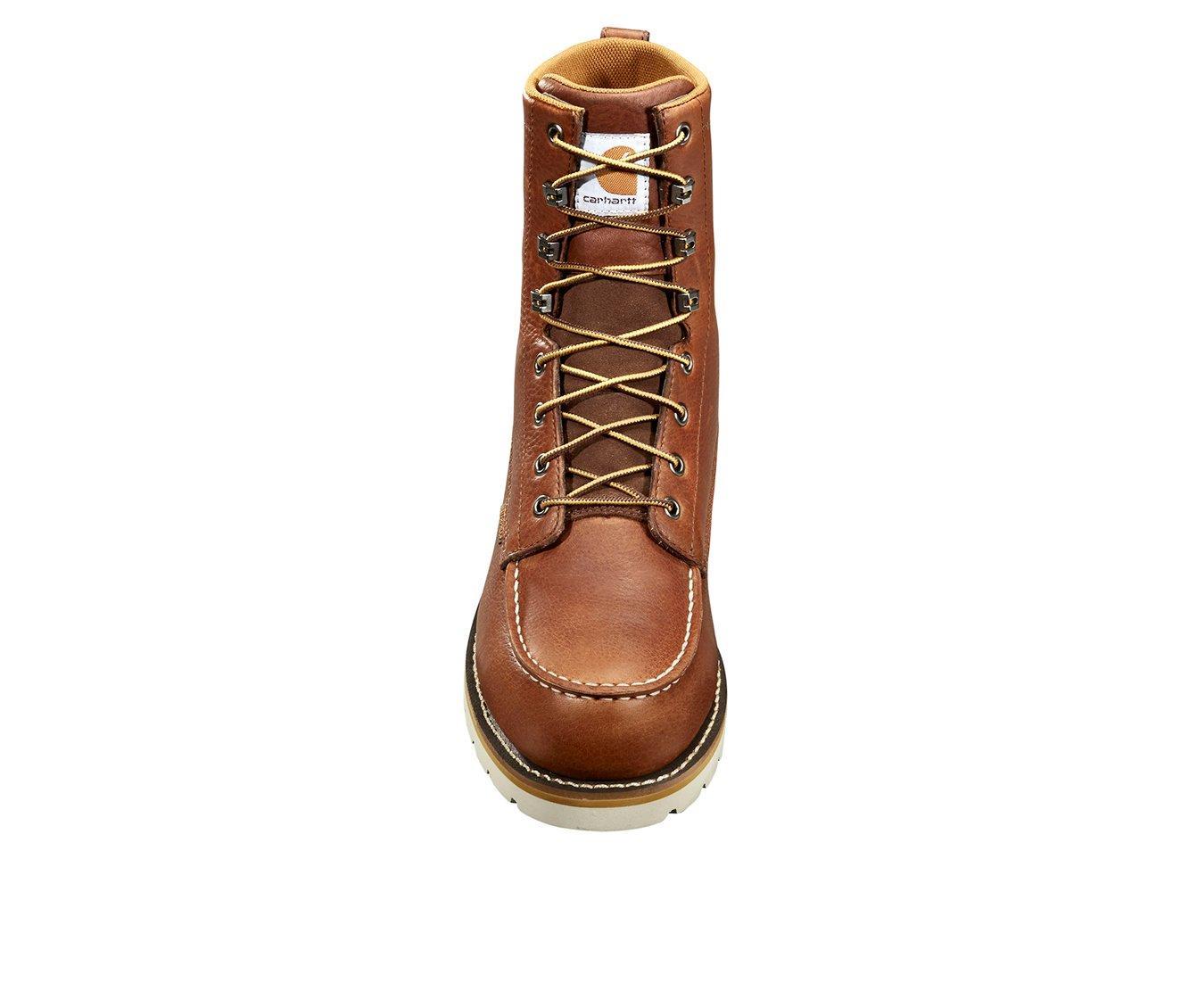 Men's Carhartt FW8275 WP MOC Wedge 8" Steel Toe Work Boots Product Image