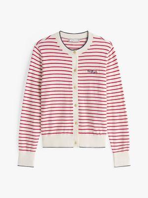Stripe Signature Logo Cardigan Product Image