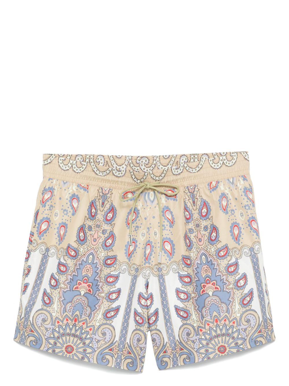 paisley-print swim shorts Product Image