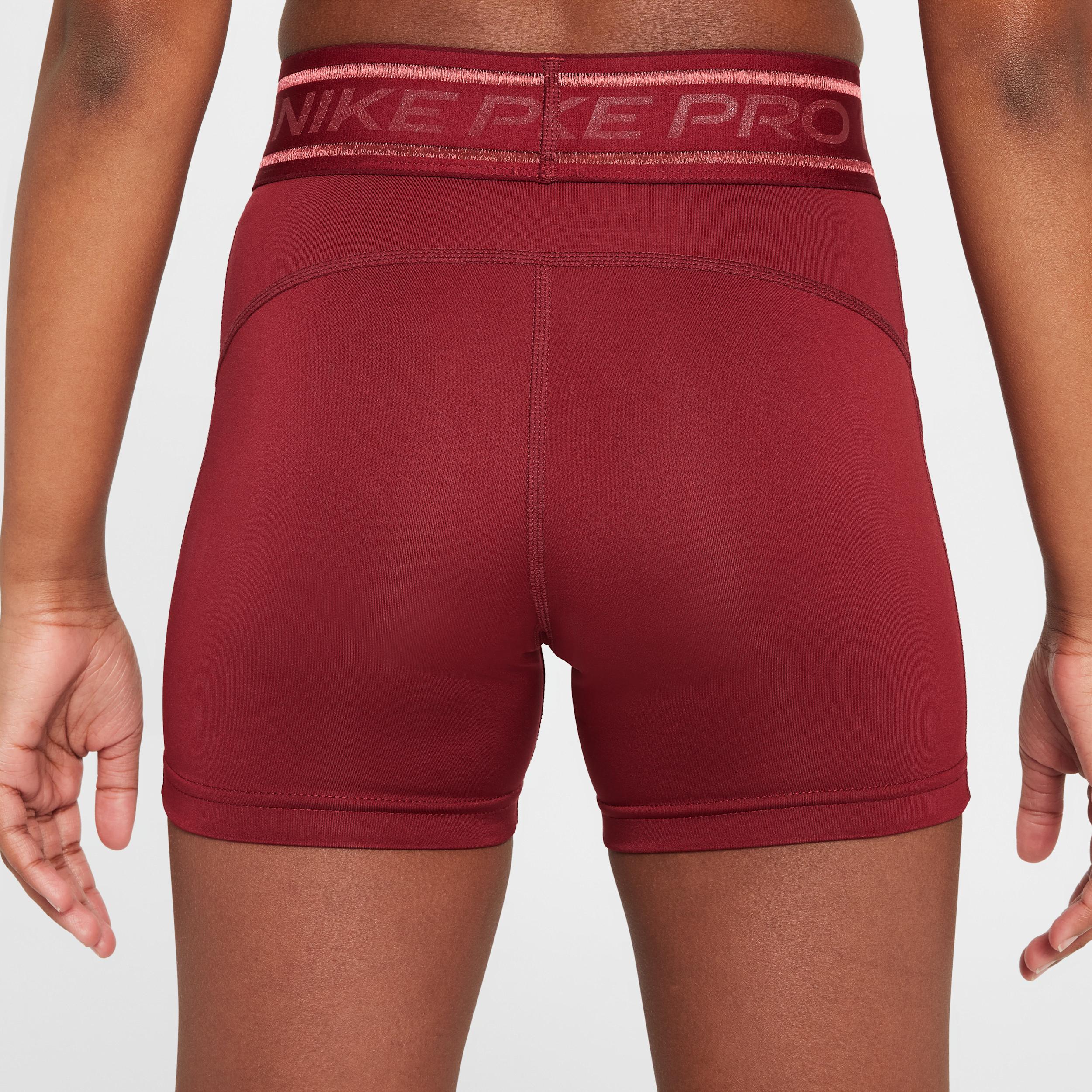 Women's Nike Pro Girls' Dri-FIT 3" Shorts Product Image