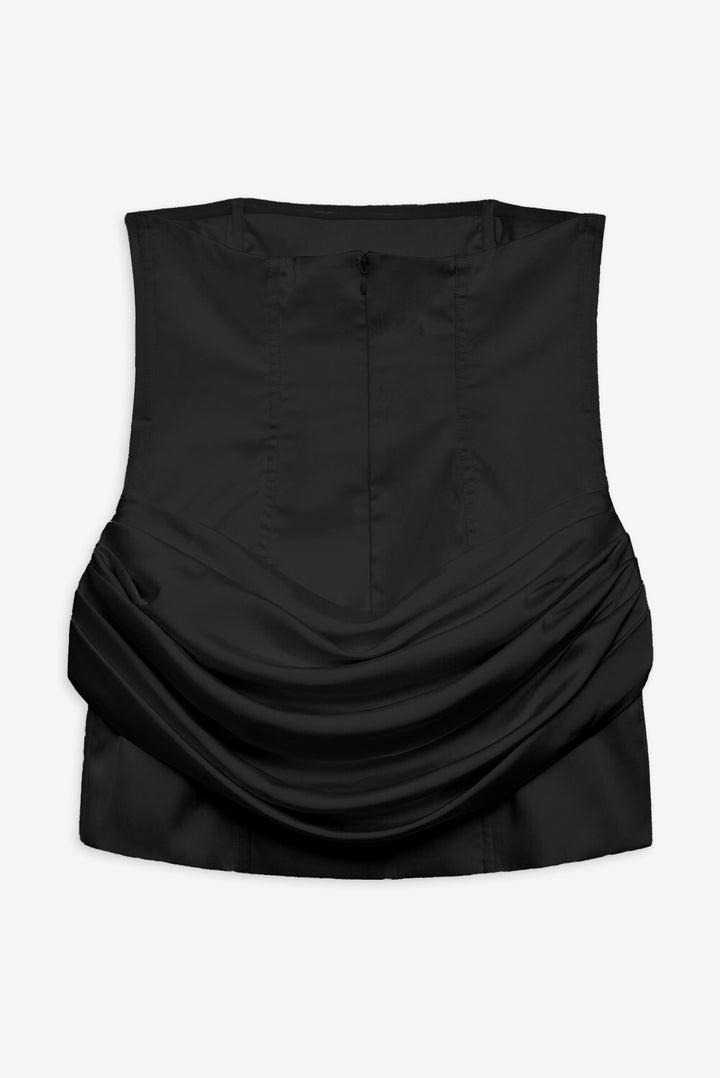 Serena Mini Dress — Black Product Image