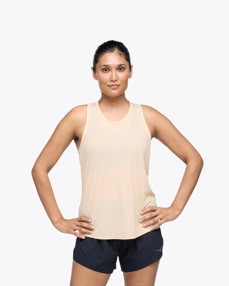 HOKA Womens Airolite Run Tank Top Product Image