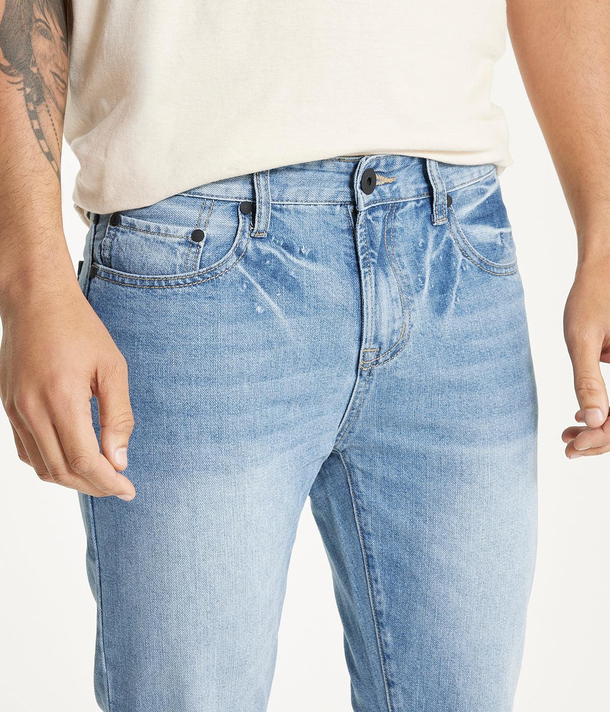 Light Wash Rigid Slim Boot Cut Jean Product Image