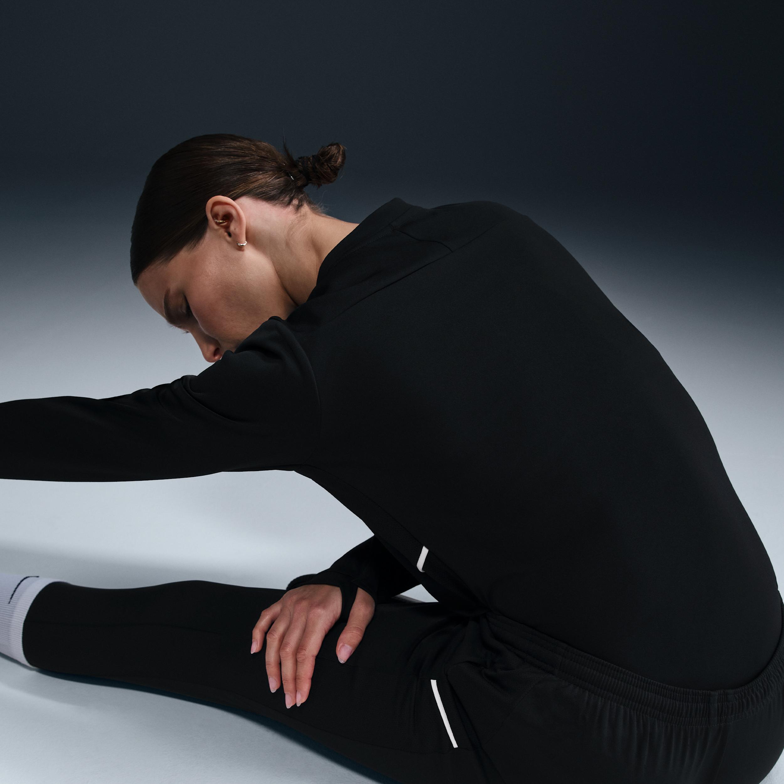 Nike Womens Academy Dri-FIT Crew-Neck Long-Sleeve Soccer Top | HM0744-010 Product Image