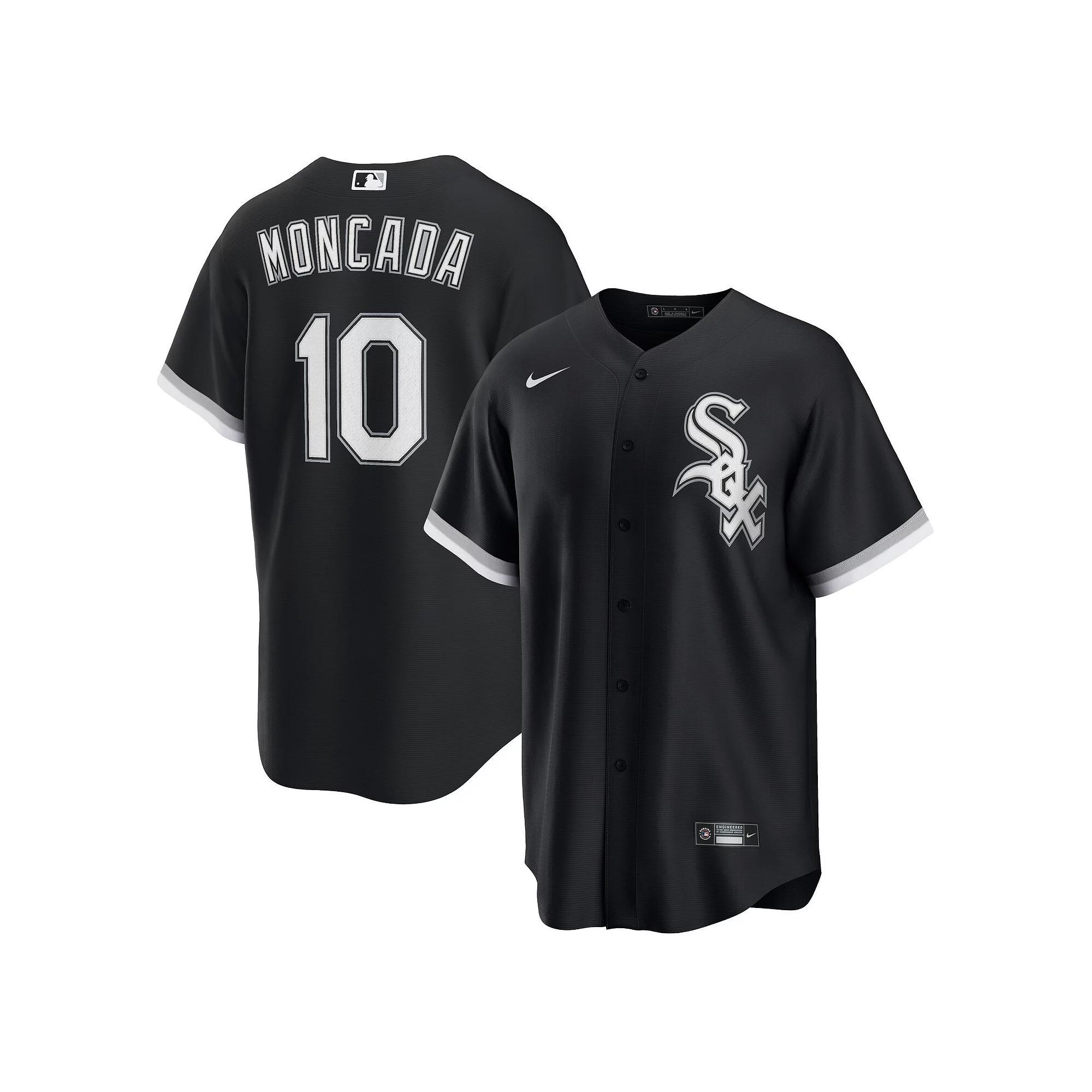 Mens Nike Yoan Moncada Chicago White Sox Alternate Replica Player Name Jersey Product Image