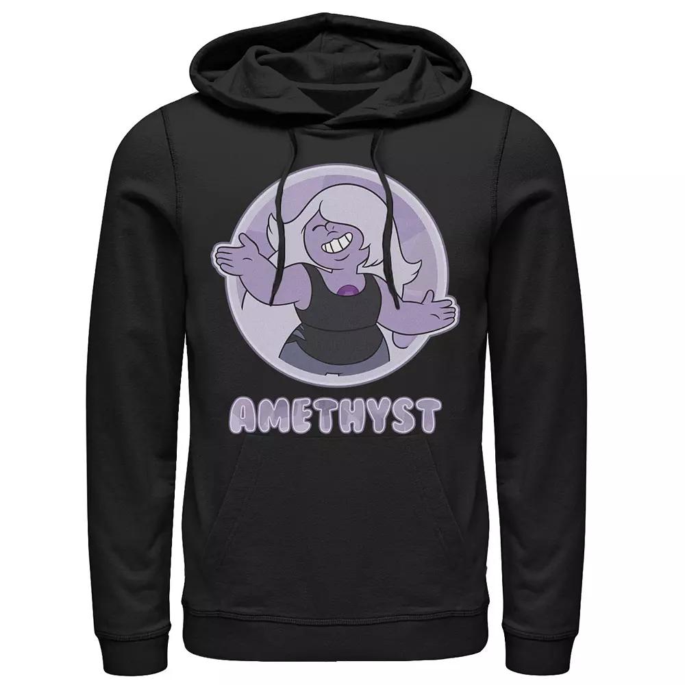 Men's Cartoon Network Steven Universe Amethyst Character Badge Hoodie,  Product Image