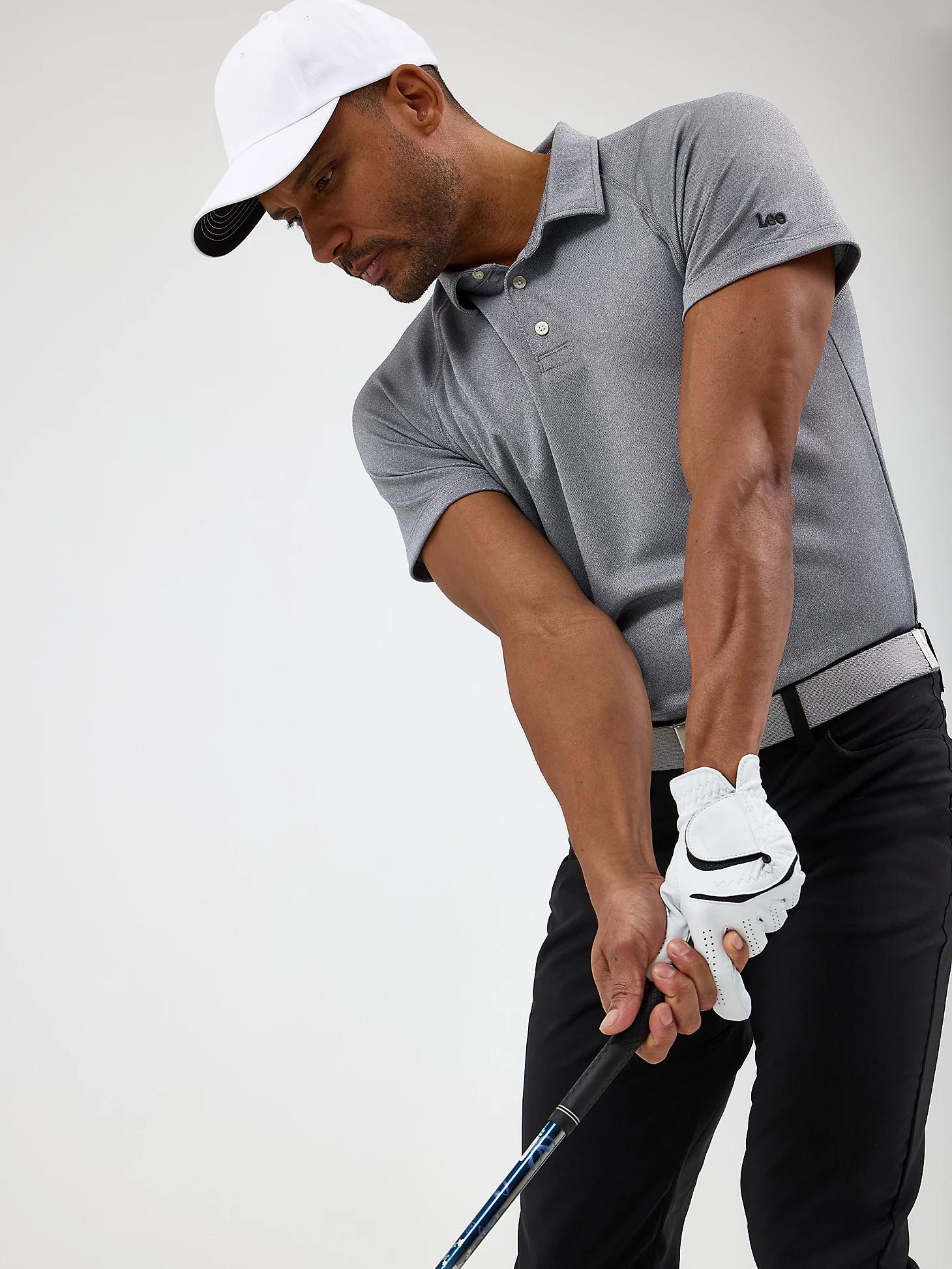 Men's Golf Series Solid Polo Shirt | Men's Tops & Tees | Lee® Product Image
