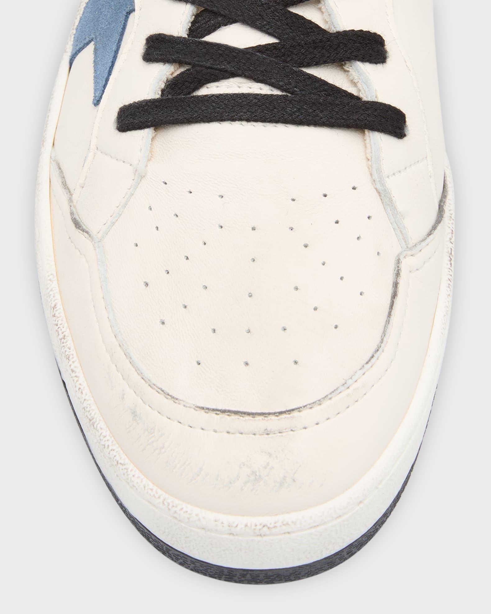 Men's Sky-Star Leather High Top Sneakers Product Image