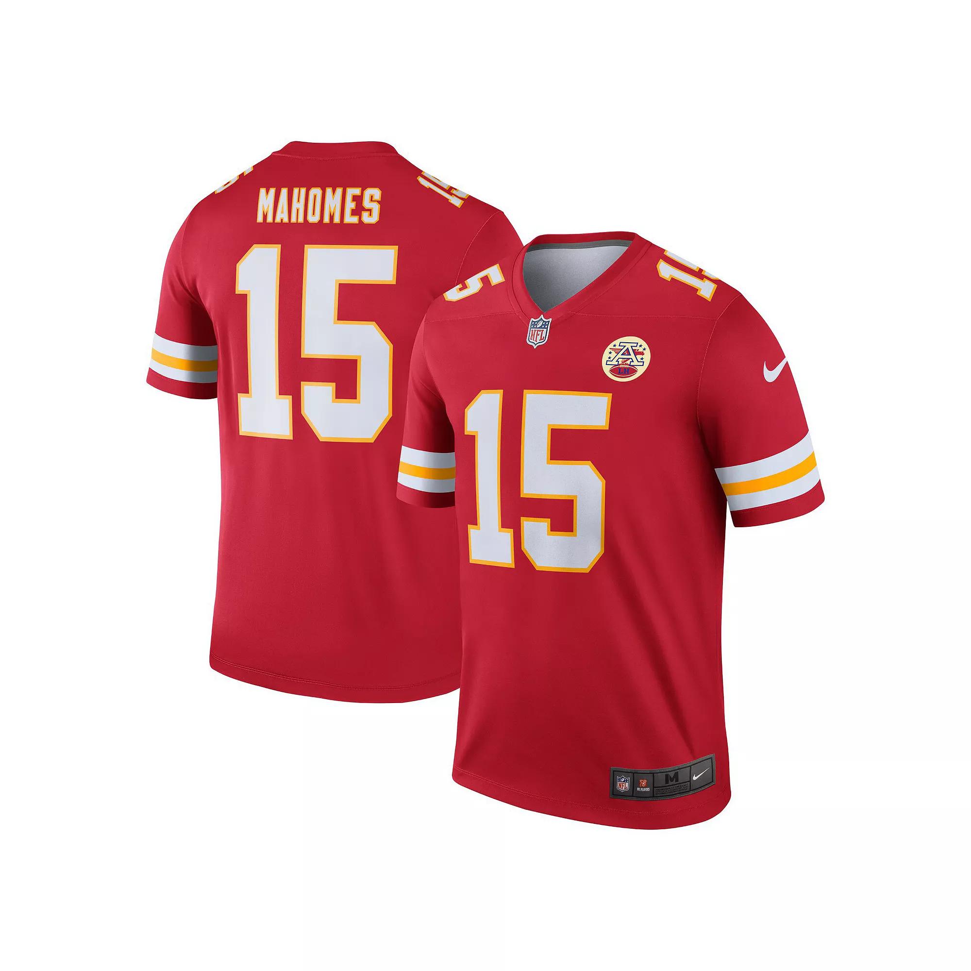 Men's Nike Patrick Mahomes Red Kansas City Chiefs Legend Jersey, Size: Small Product Image