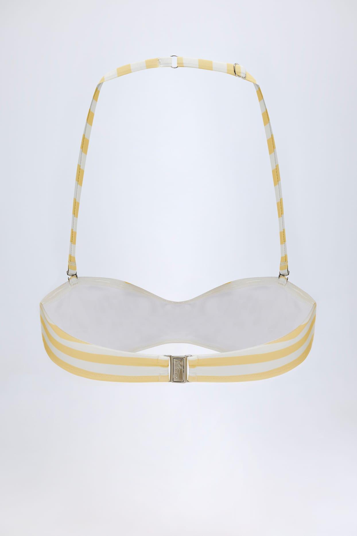 Multiway Bikini Top in Lemon Product Image