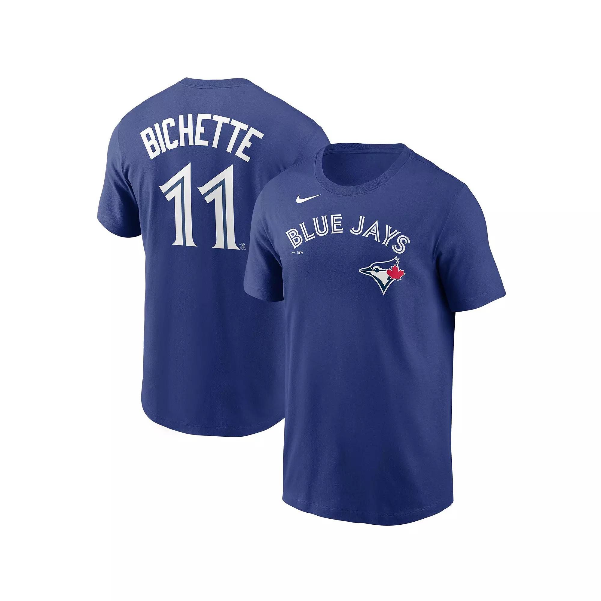 Men's Nike Bo Bichette Royal Toronto Blue Jays Name & Number T-Shirt,  Product Image
