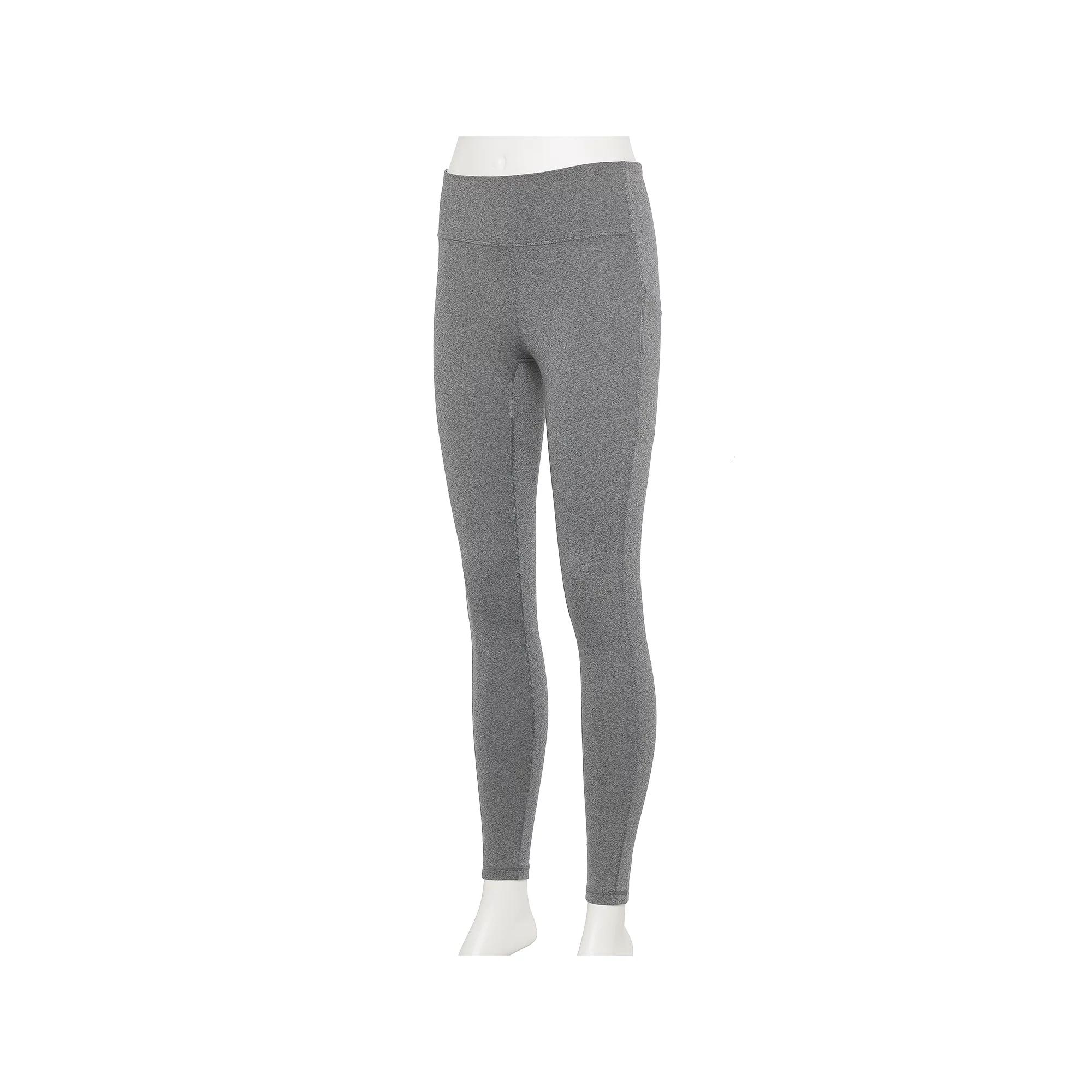 Petite Tek Gear® Ultrastretch High-Waisted Side Pocket Leggings, Women's,  Product Image