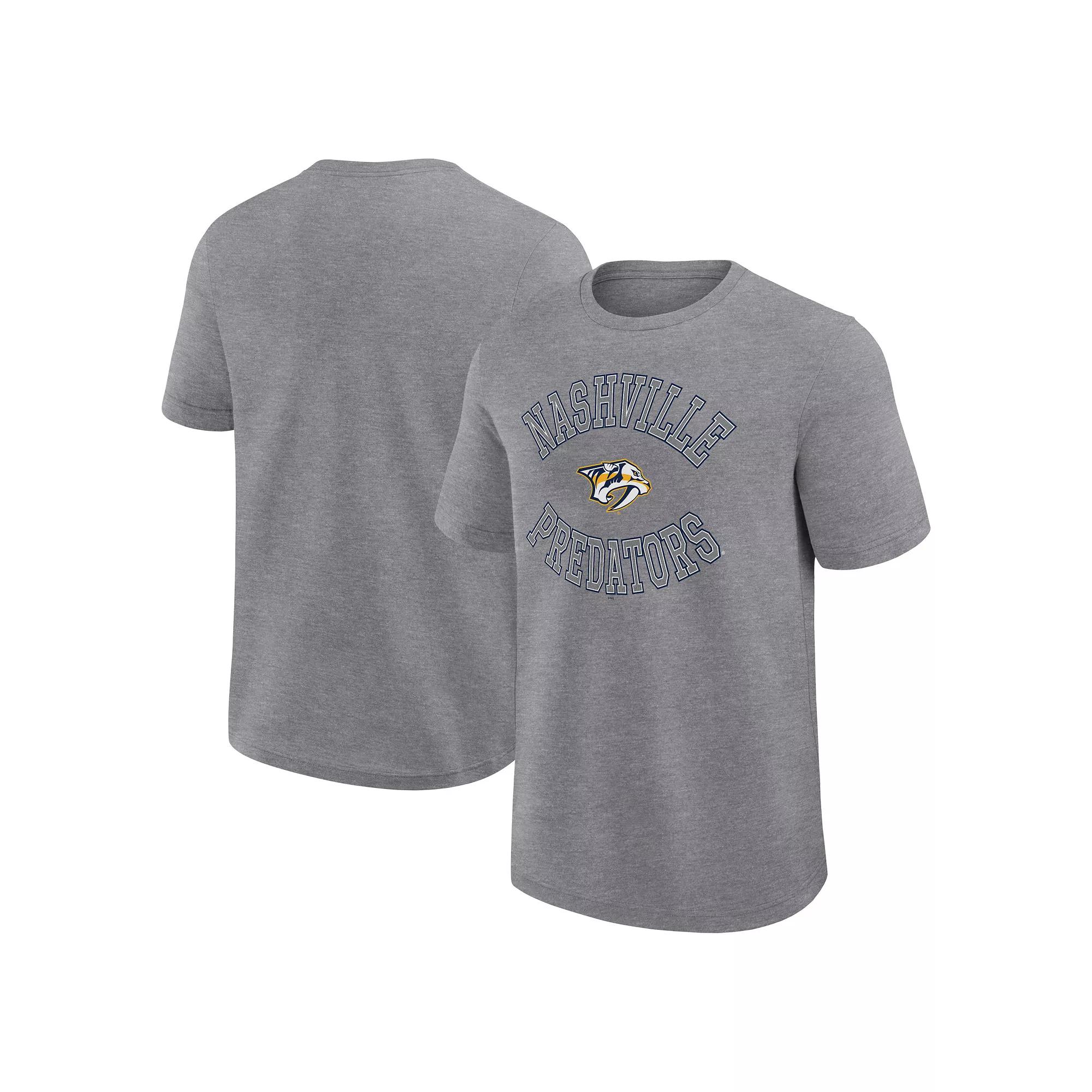 Men's Heather Gray Nashville Predators Success T-Shirt,  Product Image